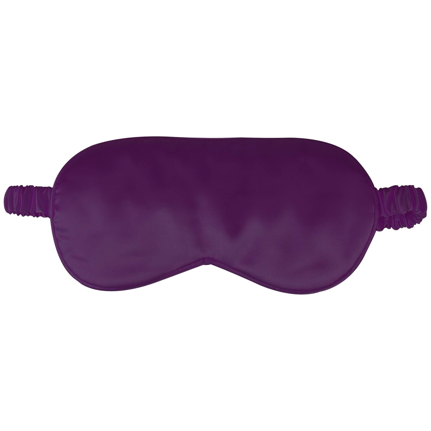 Sleep Mask Silk Eye Mask with Elastic Strap Blindfold Soft Silk Sleeping Mask
